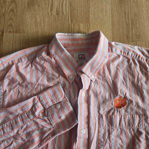 Cutter & Buck Clemson Tigers Button Down Shirt